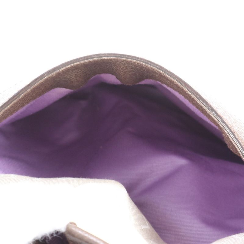 Bulgari Logomania Leather Canvas Tote Bag Shoulder Hand Women's EEM Cr16-2