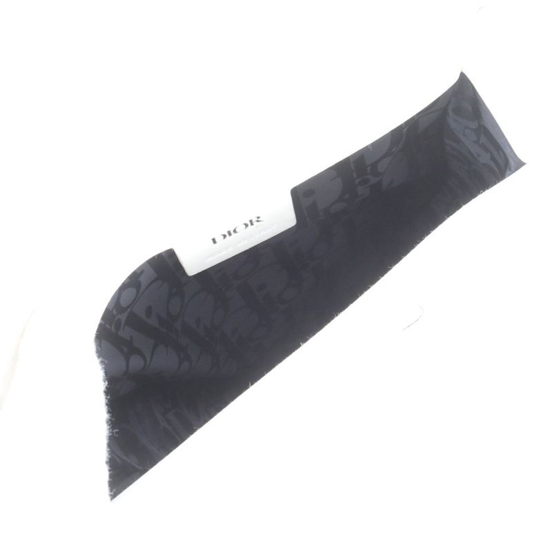 Christian Dior Oblique Saddle Leather Shoulder Bag Crossbody Messenger Business