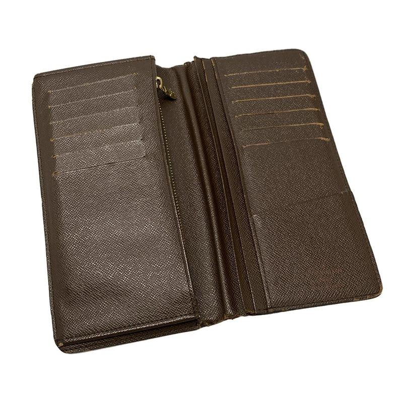 Louis Vuitton Damier Portefeuille Blazer N60017 Ebène Long Wallet