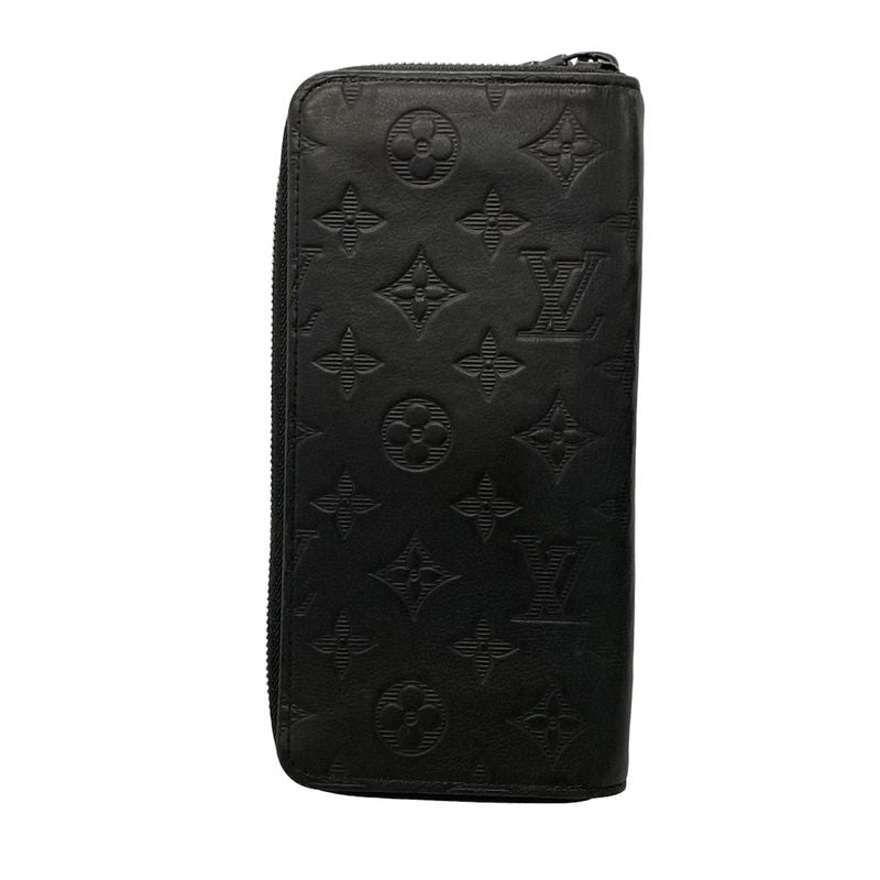 Louis Vuitton Long Wallet Monogram-shadow Zippy Wallet Vertical M62902 Monogram-