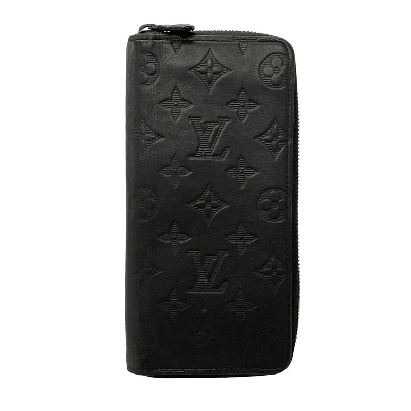 Louis Vuitton Long Wallet Monogram-shadow Zippy Wallet Vertical M62902 Monogram-