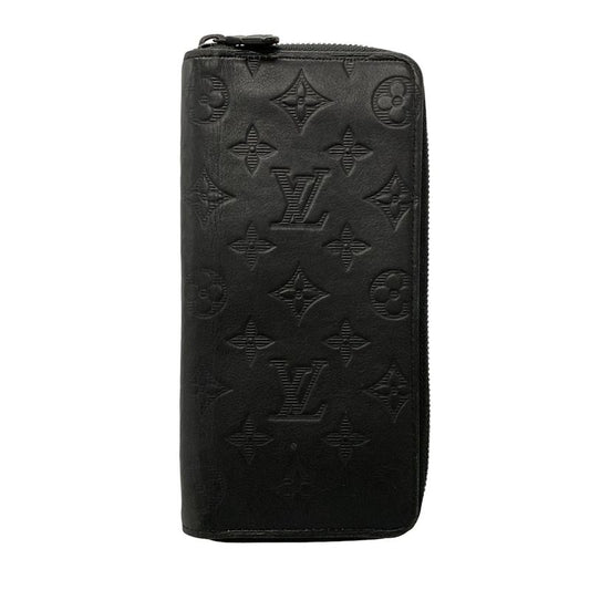 Louis Vuitton Long Wallet Monogram-shadow Zippy Wallet Vertical M62902 Monogram-