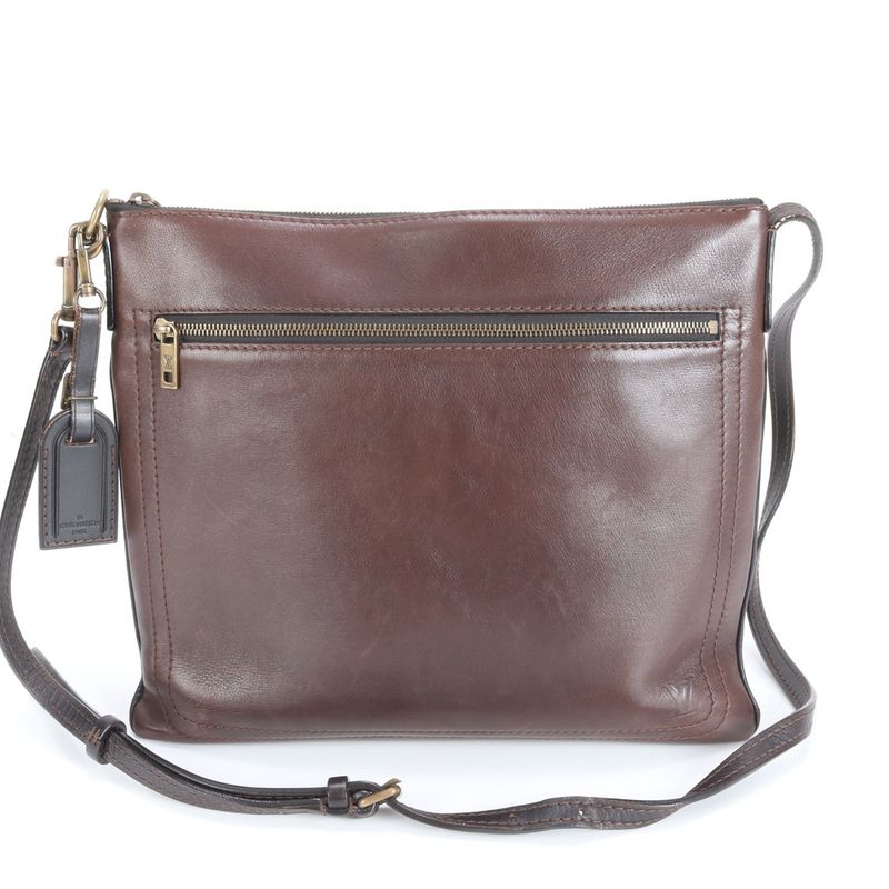 Louis Vuitton Utah Chauny M93453 Leather Shoulder Bag Crossbody Messenger