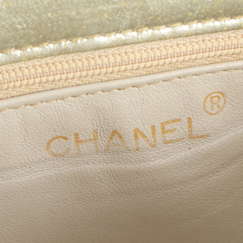 Chanel Authenticity Matelasse Lambskin Leather Shoulder Bag Crossbody Women's