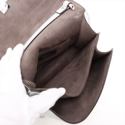 Fendi Mini Canai 8m0381 Leather 2WAY Shoulder Bag Crossbody Hand Women's MMM