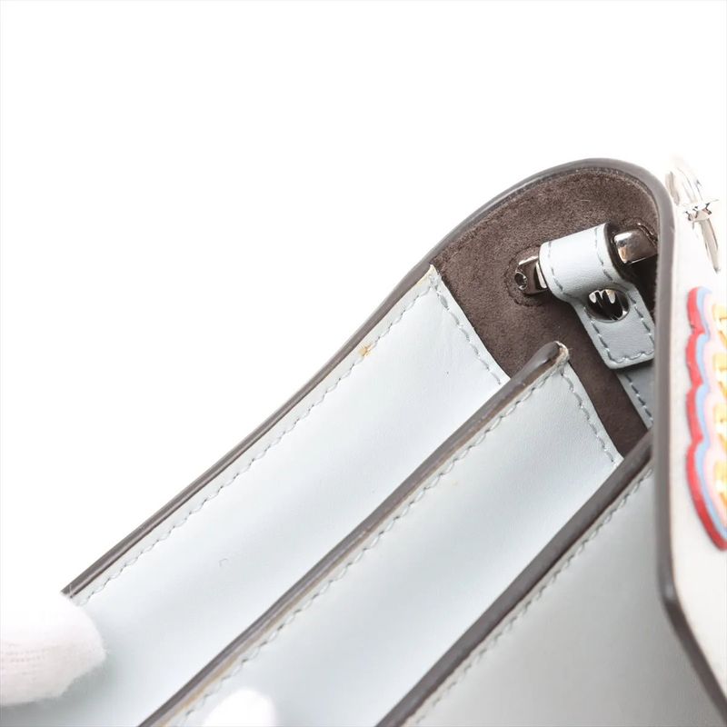 Fendi Mini Canai 8m0381 Leather 2WAY Shoulder Bag Crossbody Hand Women's MMM