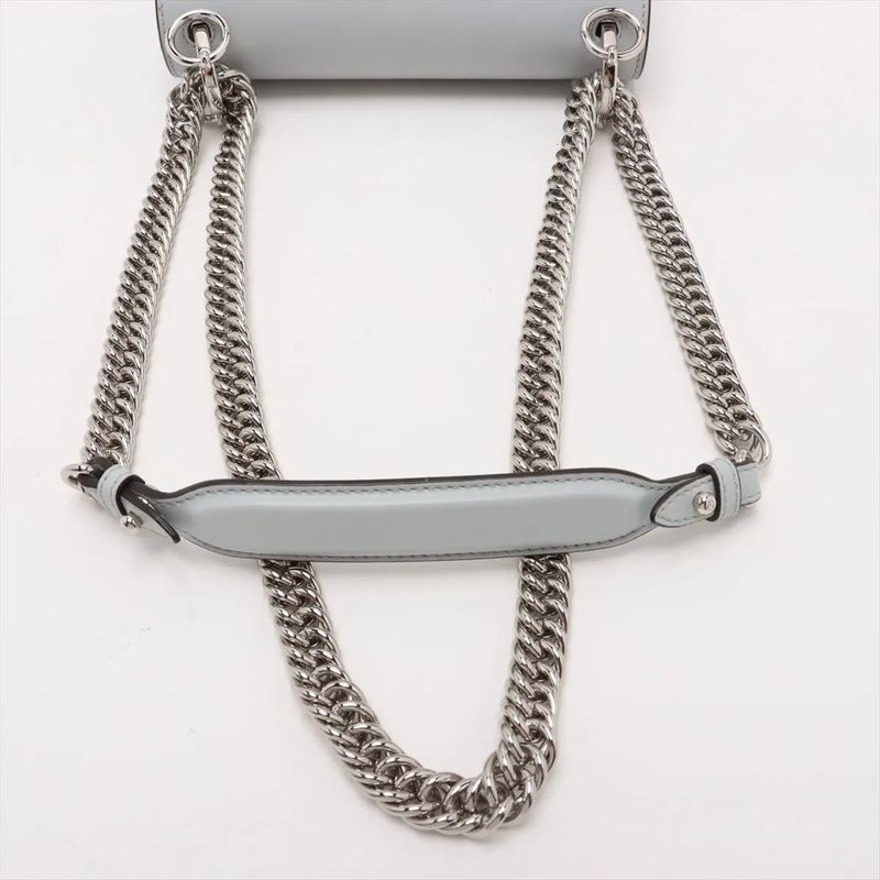 Fendi Mini Canai 8m0381 Leather 2WAY Shoulder Bag Crossbody Hand Women's MMM