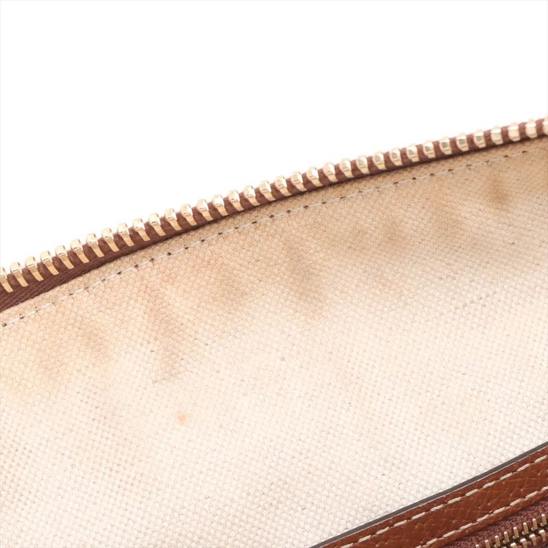 Gucci GG Canvas Bree 323673 Leather Tote Bag Shoulder Hand Brown Women's MMM