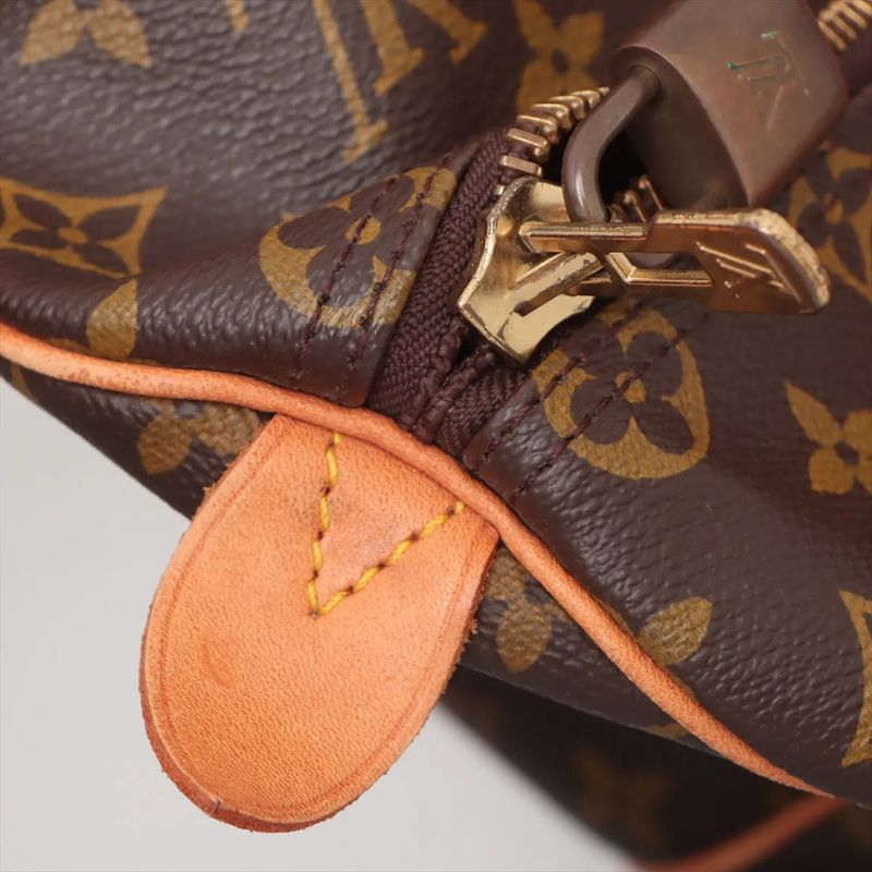 Louis Vuitton Monogram Keepall 50 M41426 Leather Boston Bag Business Travel