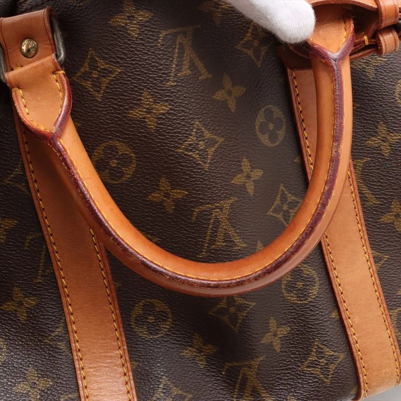 Louis Vuitton Monogram Keepall 55 M41424 Leather Boston Bag Business Travel