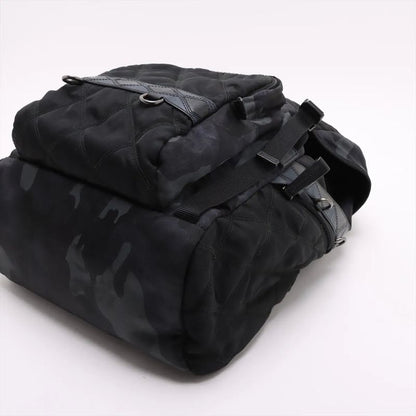 Prada Tessuto Nylon Saffiano Leather Camouflage Backpack Sac Backpack Business