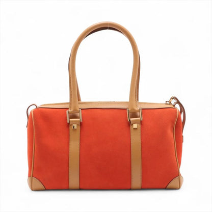 Gucci Mini Boston Leather Handbag Tote 000 0851 Gold Hardware Genuine Leather