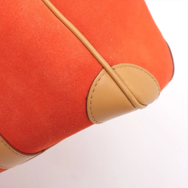 Gucci Mini Boston Leather Handbag Tote 000 0851 Gold Hardware Genuine Leather