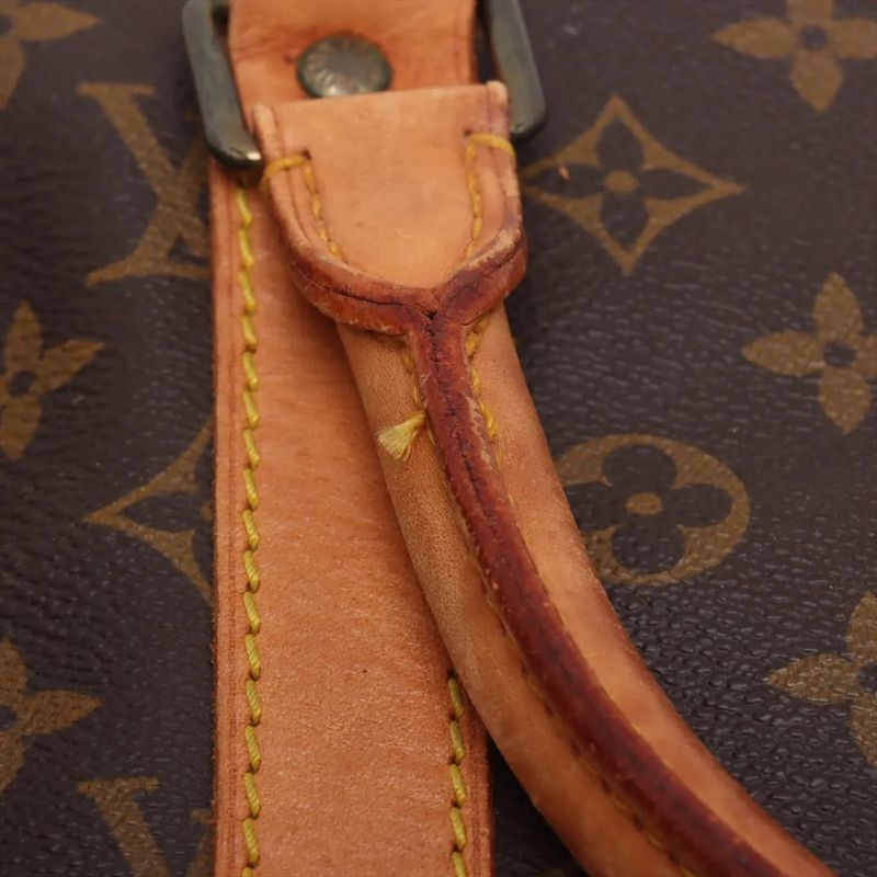 Louis Vuitton Monogram Keepall 55 M41424 Leather Boston Bag Business Travel