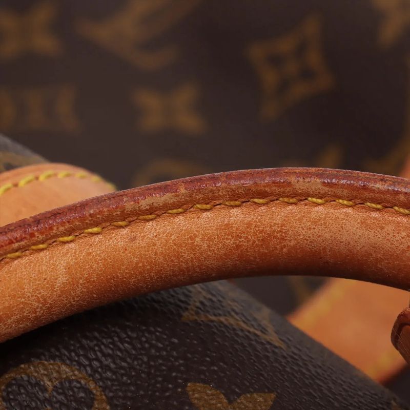 Louis Vuitton Monogram Keepall 55 M41424 Leather Boston Bag Business Travel