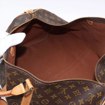 Louis Vuitton Monogram Keepall 55 M41424 Leather Boston Bag Business Travel