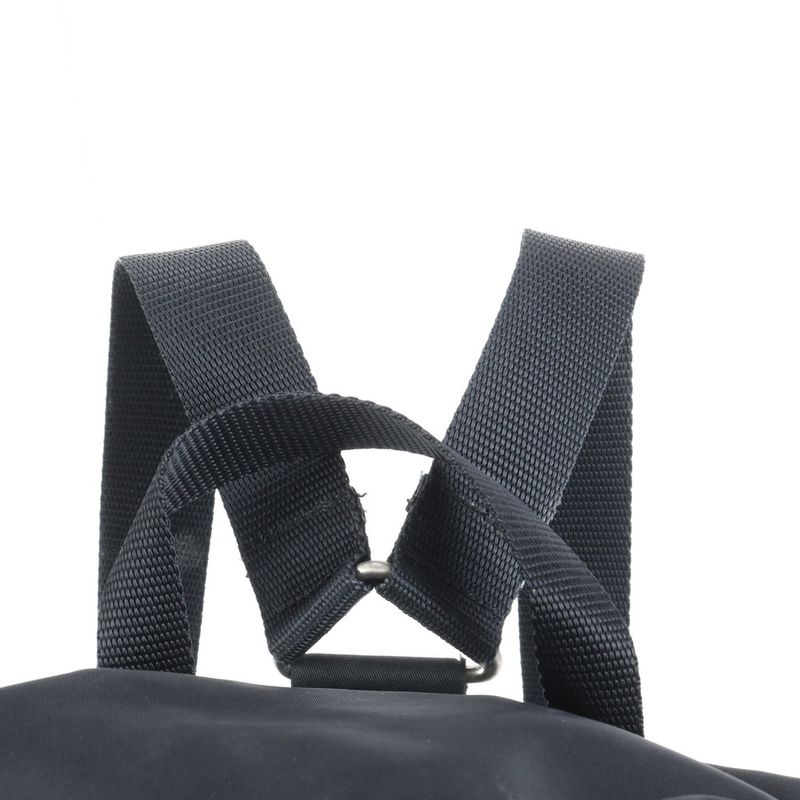 Prada Tessuto Nylon Triangle Logo Leather Backpack Sac Backpack Shoulder Bag