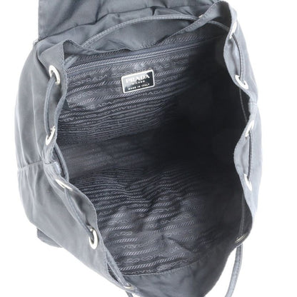 Prada Tessuto Nylon Triangle Logo Leather Backpack Sac Backpack Shoulder Bag