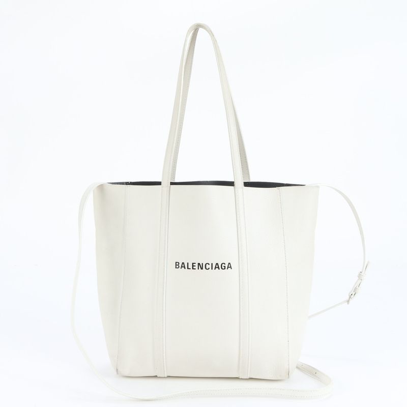 Balenciaga Everyday Tote XS Leather 2WAY Crossbody Shoulder Bag Hand A4 Genuine