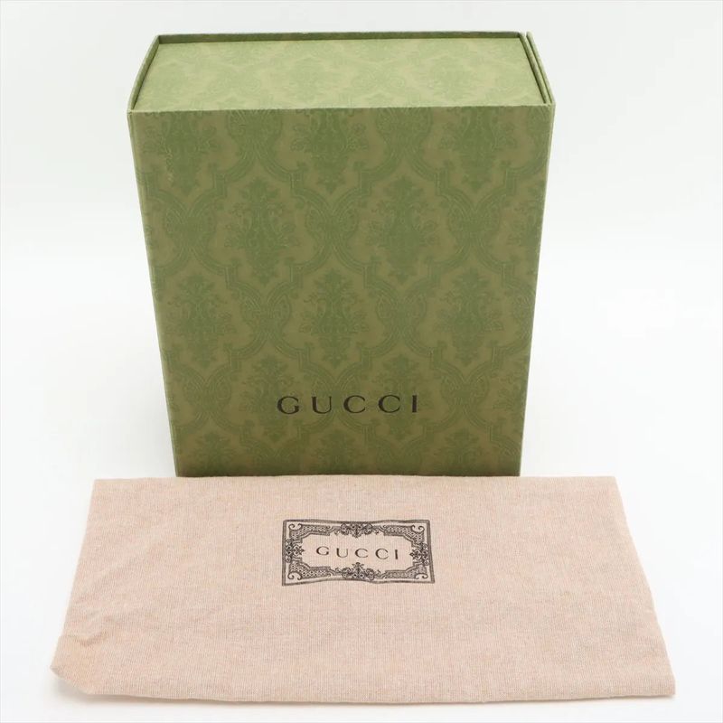 Gucci X Doraemon Collaboration Micro GG Mini Bucket 647801 Leather Shoulder Bag