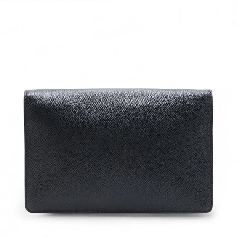 Louis Vuitton Taiga Belair M32592 Leather Second Bag Clutch Pouch Commuter