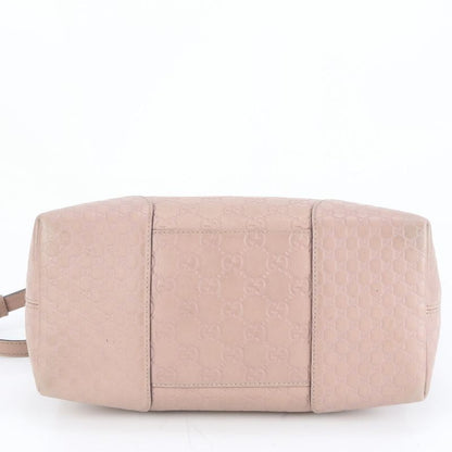 Guccissima 353120 Leather 2WAY Shoulder Bag Crossbody Hand Pink Women ERR