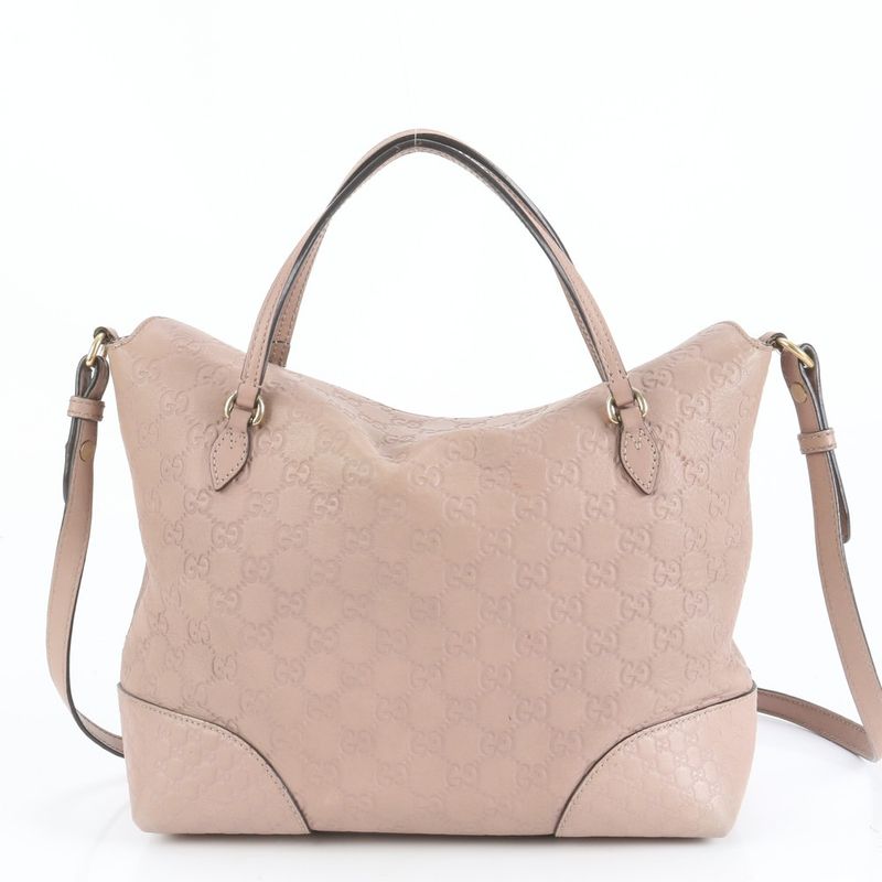 Guccissima 353120 Leather 2WAY Shoulder Bag Crossbody Hand Pink Women ERR