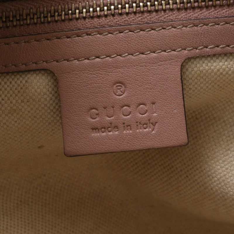 Guccissima 353120 Leather 2WAY Shoulder Bag Crossbody Hand Pink Women ERR