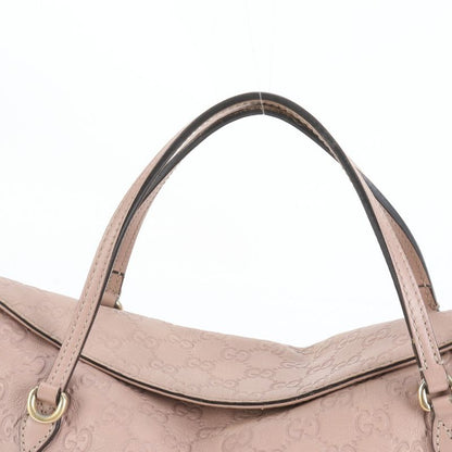 Guccissima 353120 Leather 2WAY Shoulder Bag Crossbody Hand Pink Women ERR
