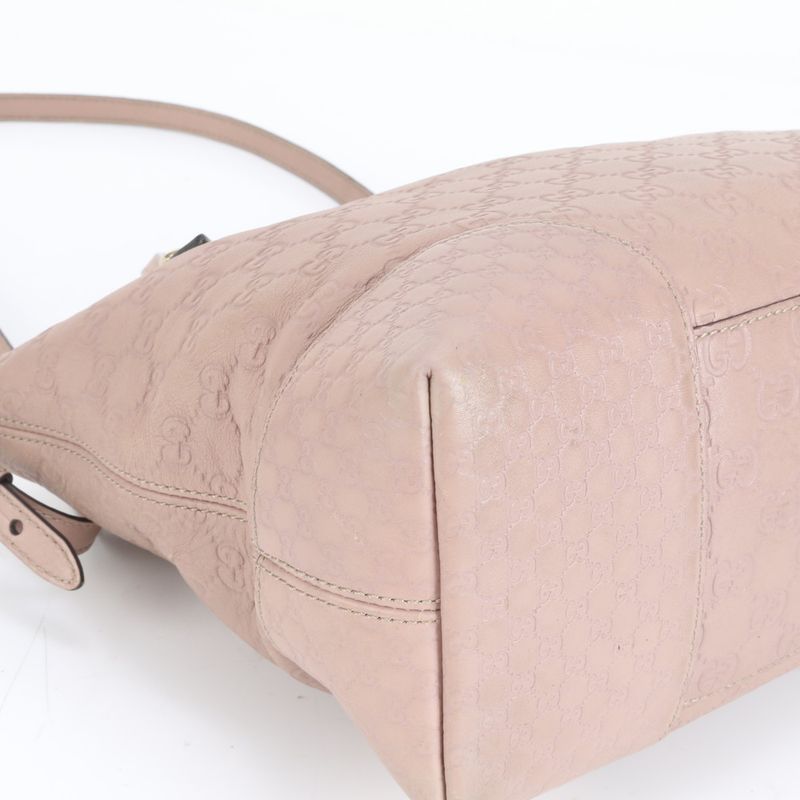 Guccissima 353120 Leather 2WAY Shoulder Bag Crossbody Hand Pink Women ERR