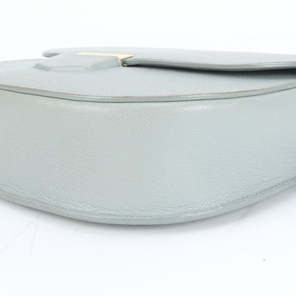 Celine Trotter Leather Shoulder Bag Crossbody Gold Hardware Hand Tote Women's