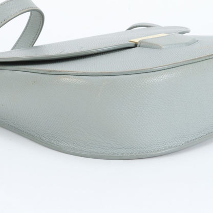 Celine Trotter Leather Shoulder Bag Crossbody Gold Hardware Hand Tote Women's