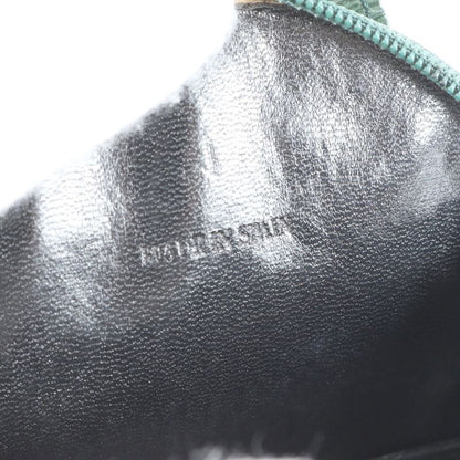 Vintage Christian Dior CD Logo Leather Mini Hand Bag Gold Hardware Tote Women's