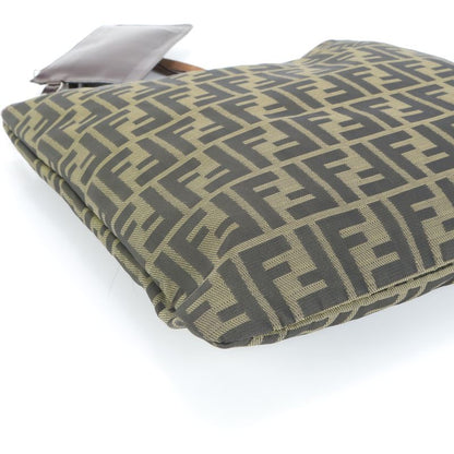 Fendi With Pouch Zucca Leather Tote Bag Shoulder Hand Brown A4 Ladies EUE Cx2-10