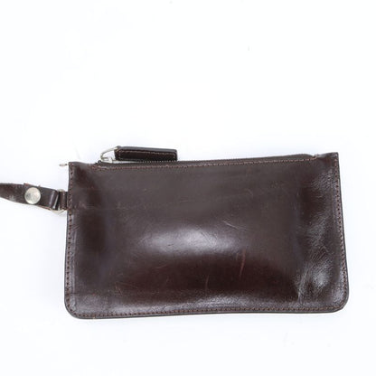 Fendi With Pouch Zucca Leather Tote Bag Shoulder Hand Brown A4 Ladies EUE Cx2-10