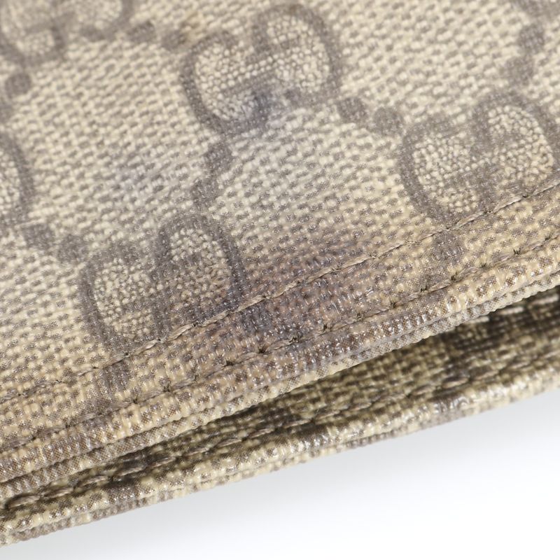 Gucci GG Supreme Leather Shoulder Bag Crossbody Messenger Business Commute