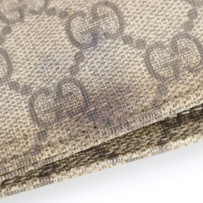 Gucci GG Supreme Leather Shoulder Bag Crossbody Messenger Business Commute