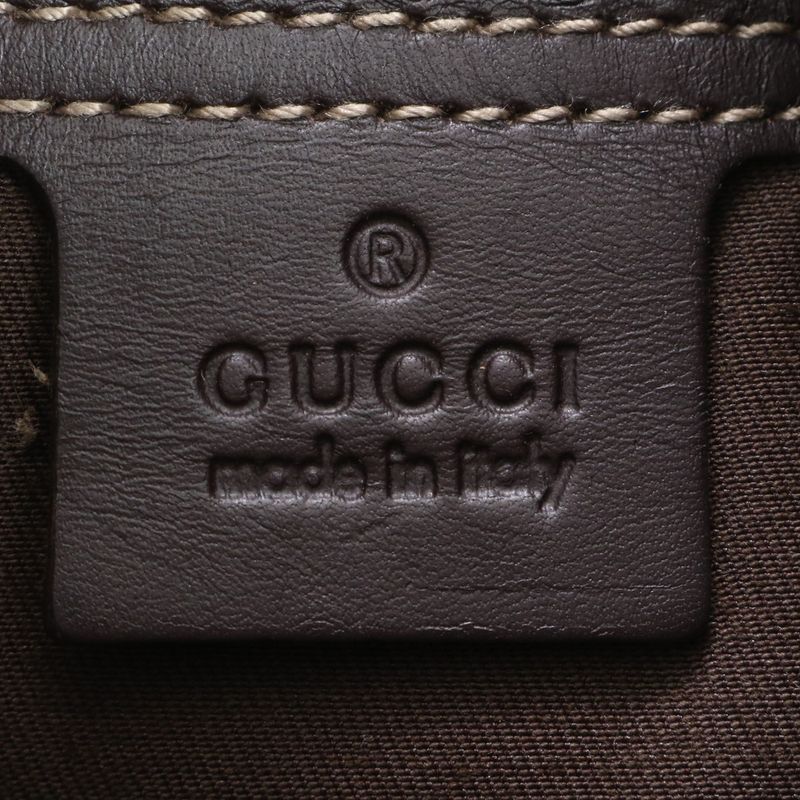 Gucci GG Supreme Leather Shoulder Bag Crossbody Messenger Business Commute