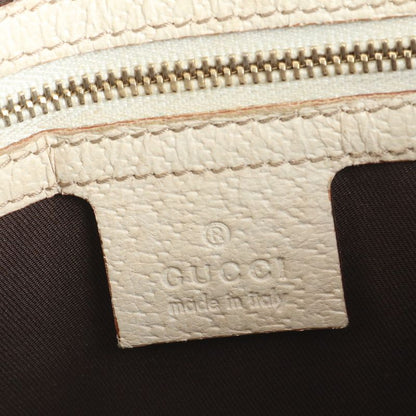 Gucci GG Canvas Bucket 153361 Leather Tote Bag Shoulder Hand Beige Women's EUE