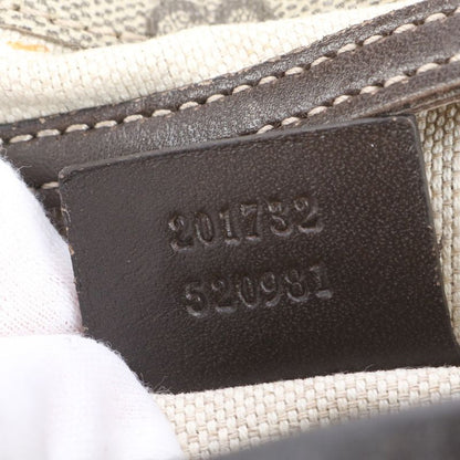 Gucci GG Supreme Leather Shoulder Bag Crossbody Messenger Business Commute