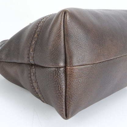 Gucci With Control Card Bamboo Laidback Crafty 339002 Leather Tote Bag Shoulder