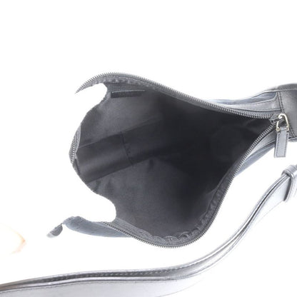 Gucci GG Canvas Leather Shoulder Bag Shoulder One Shoulder Black 001-4205 Tote