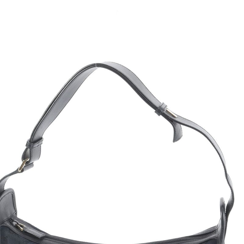 Gucci GG Canvas Leather Shoulder Bag Shoulder One Shoulder Black 001-4205 Tote