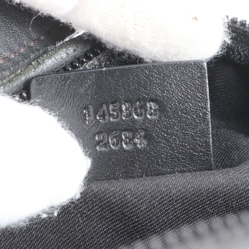 Gucci GG Canvas Leather Shoulder Bag Shoulder One Shoulder Accessory Pouch