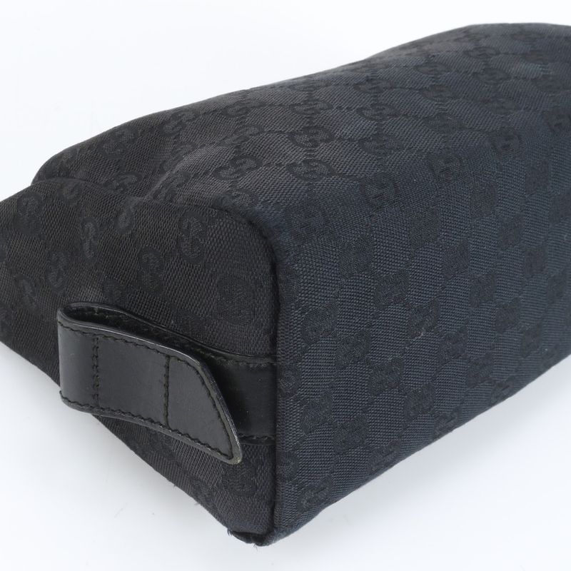 Gucci GG Canvas Leather Shoulder Bag Shoulder One Shoulder Accessory Pouch