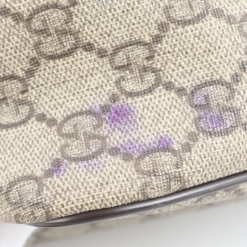 Gucci GG Supreme Leather Shoulder Bag Crossbody Messenger Business Commuter