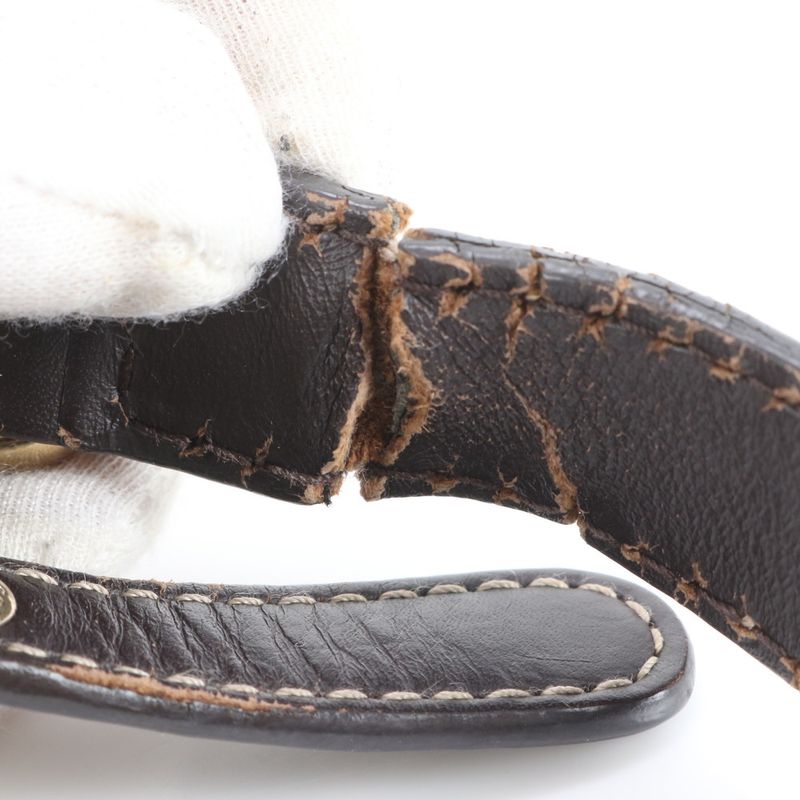 Gucci GG Supreme Leather Shoulder Bag Crossbody Messenger Business Commuter