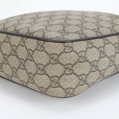 Gucci GG Supreme Leather Shoulder Bag Crossbody Messenger Business Commuter