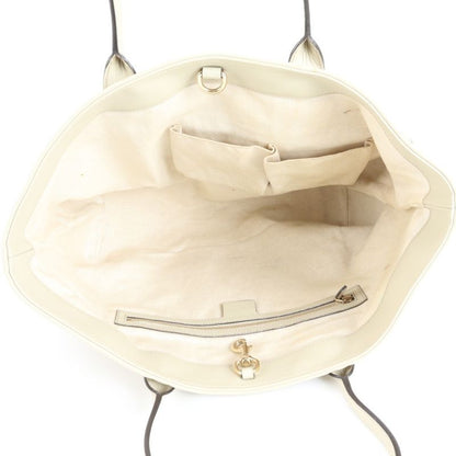 Gucci GG Canvas Heart Bit Leather Tote Bag Shoulder Hand A4 269956 Women's EUE