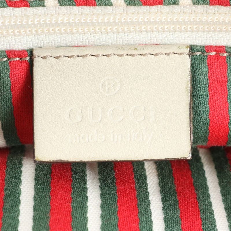 Gucci GG Canvas New Britt Leather Tote Bag Shoulder Hand A4 169945 Women's EUE